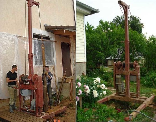 DIY mini drilling rig