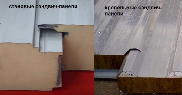 Different types of sandwich panel locks