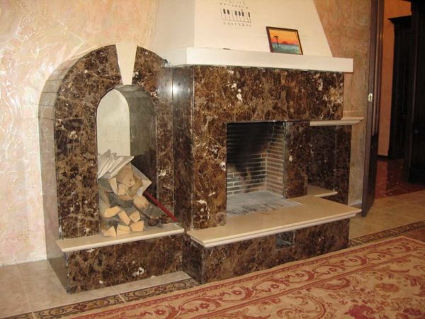 This is polished porcelain stoneware