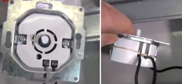 Dimmer without faceplate