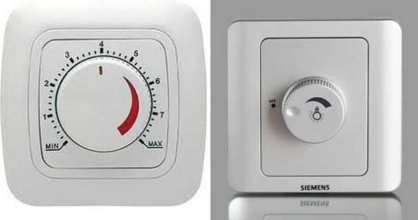 Rotary and rotary-push models do not differ externally