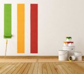 Painting the walls with water-based paint can be done independently, and the result will be at the proper level