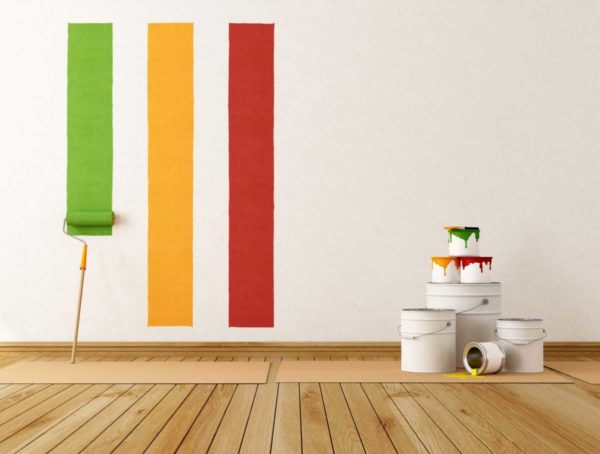 Painting the walls with water-based paint can be done independently, and the result will be at the proper level