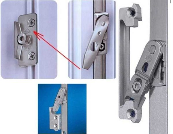 Types of blockers on PVC windows