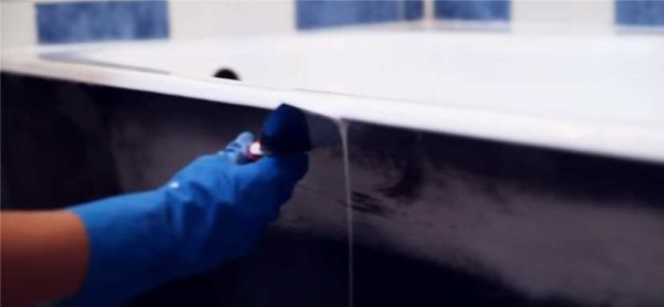 We remove drops from the side