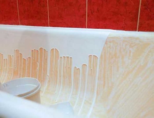 Bulk bath - they say so for good reason. Acrylic is just poured on the sides