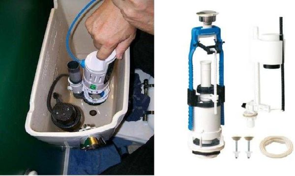 Imported cistern fittings