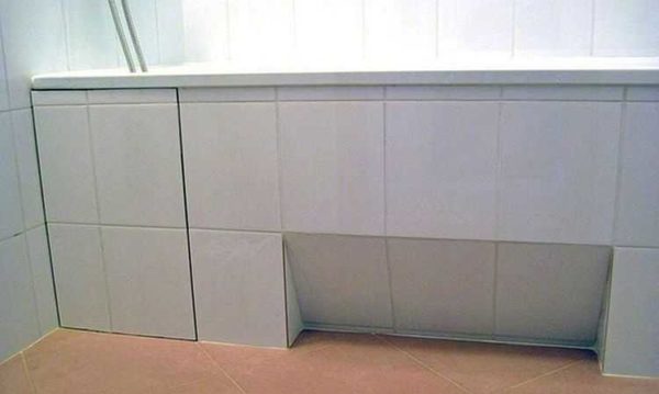 Instead of a hatch - a removable panel