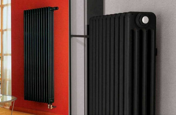 These are tubular radiators. They can be either high and narrow, or low and wide.