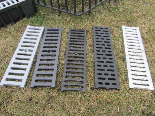 Lattices can also be square - for point rainwater inlets