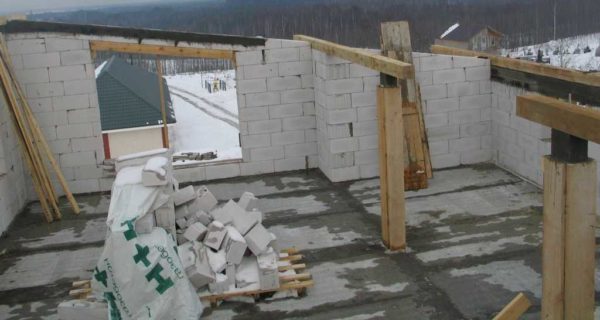 Installation of racks and purlins