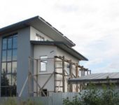 House with a pitched roof - almost finished