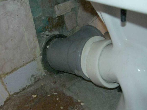WC connection example