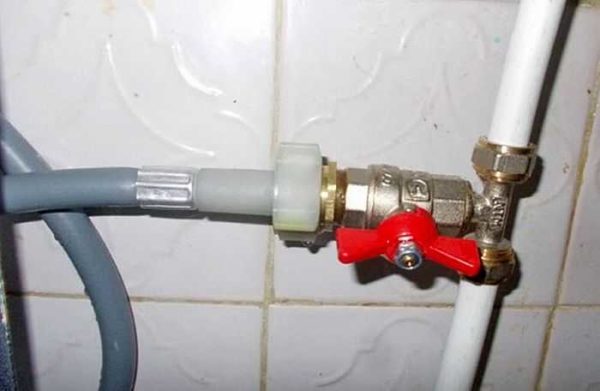 Put a ball valve after the tee