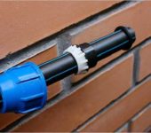 Plumbing made of polyethylene pipes is easy to assemble, easy to upgrade, and requires almost no maintenance