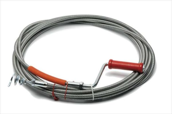 This is what a plumbing cable looks like.At home, it can be replaced by ordinary unannealed wire (flexible)