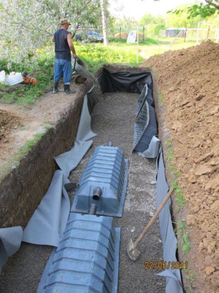 We put the hulls in the pit