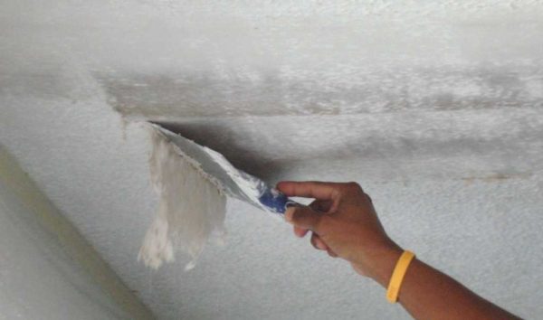 First we clean everything to clean material