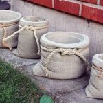 The original decor of a flower pot