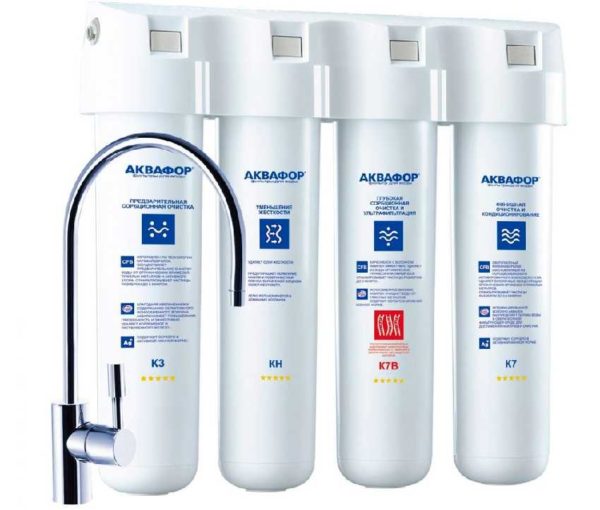Aquaphor Crystal Eco N - for purification and disinfection of water of increased hardness