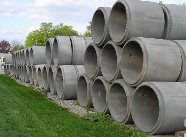 Concrete rings are used for the construction of various structures