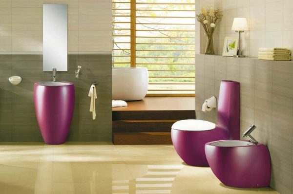 Colored plumbing is not news for a long time