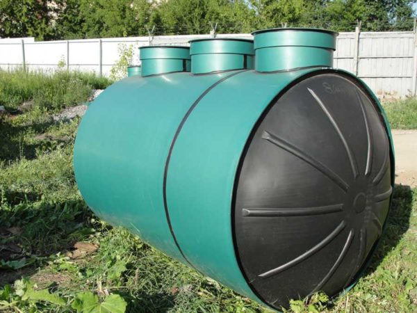 One of the options for a septic tank