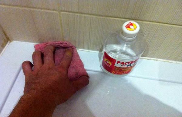 Degreasing is one of the stages