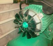 We check the impeller - this is already a serious repair of the pumping station