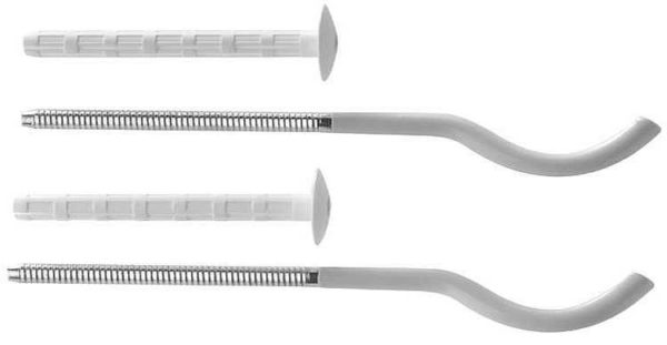 The hooks for cast iron batteries are thicker. This is a fastener for aluminum and bimetallic