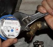 Self-installation of water meters is not