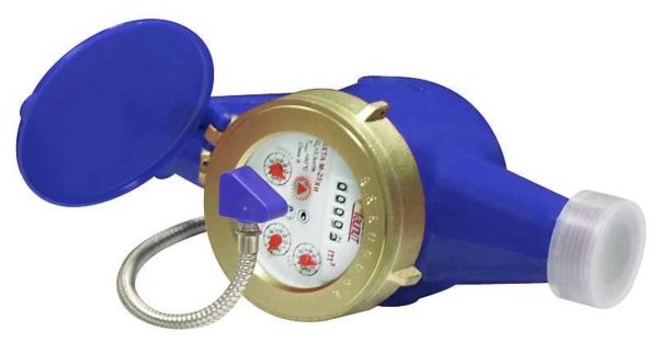 The multi-jet water meter has a different look