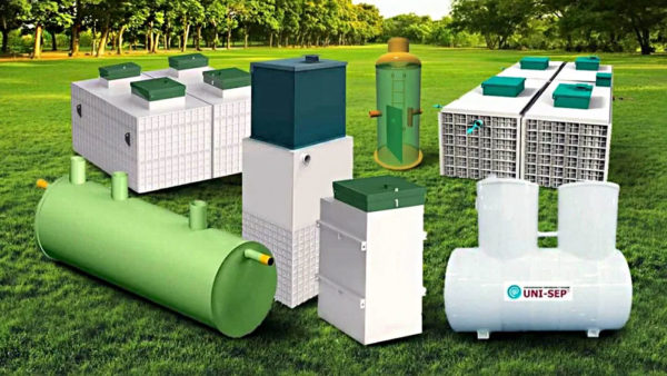 types of septic tanks
