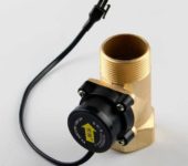 Water flow sensor for plumbing