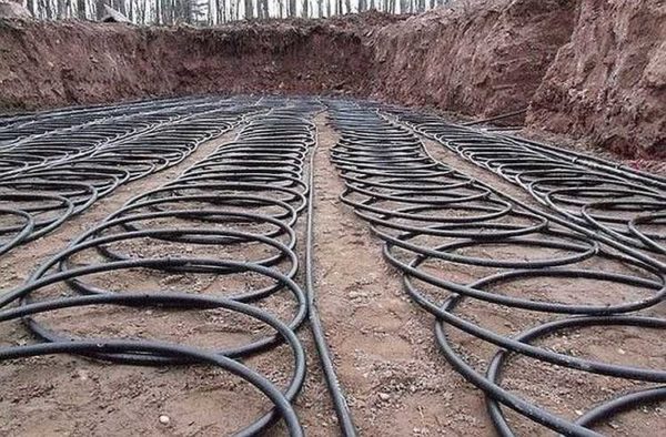 Large volume of earthworks