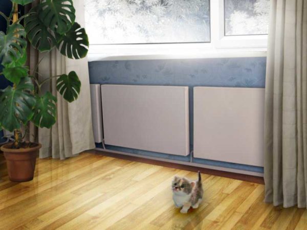 Electric heating convectors can be the main or additional heat source