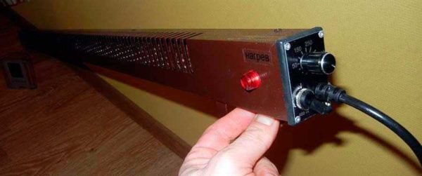 Skirting convector - very low and long