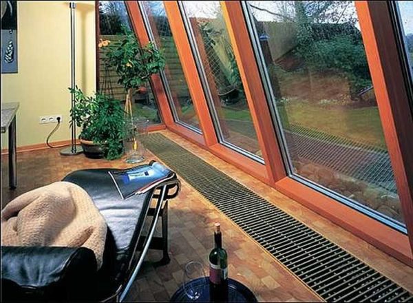 These are floor convectors. They can also be electric