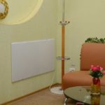 Plain white infrared panel
