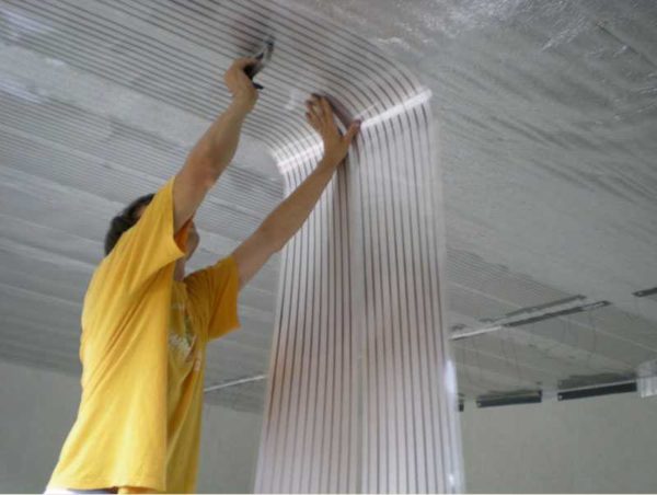 Film heating can be on any surface