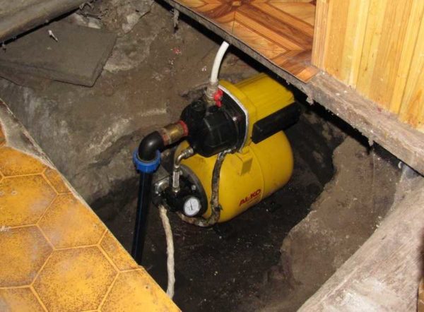 Installation of a pumping station in a subfield - noise from its operation may be too audible