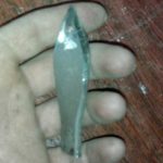 Steel strip earth drill bit