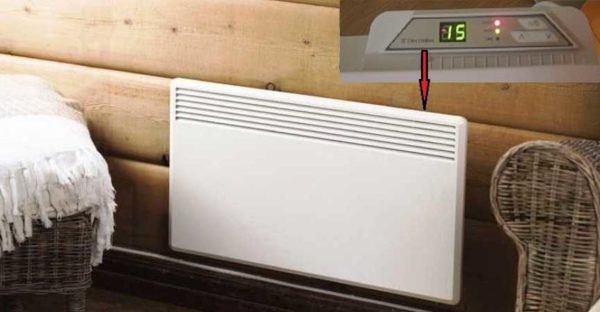 Electric heating is selected based on the mode of use at home