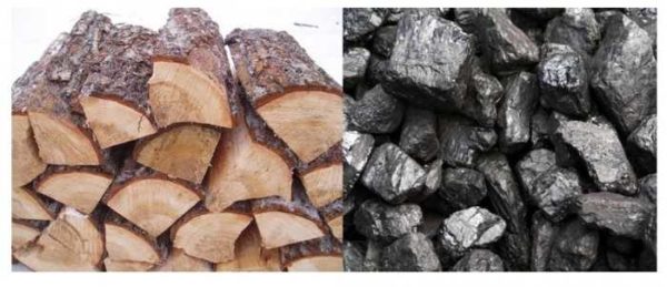 Solid fuel boilers run mainly on wood and coal