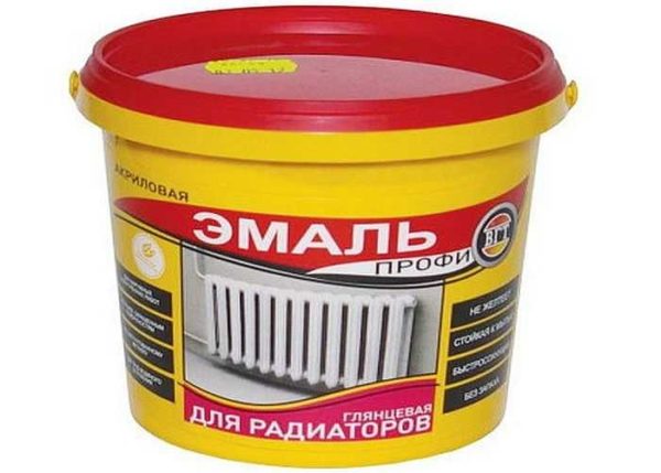 Acrylic enamels are made on a water basis and they are almost odorless (This is PROFI VD-AK-1179)