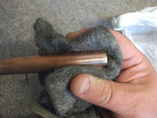 It is necessary to remove the oxidized layer