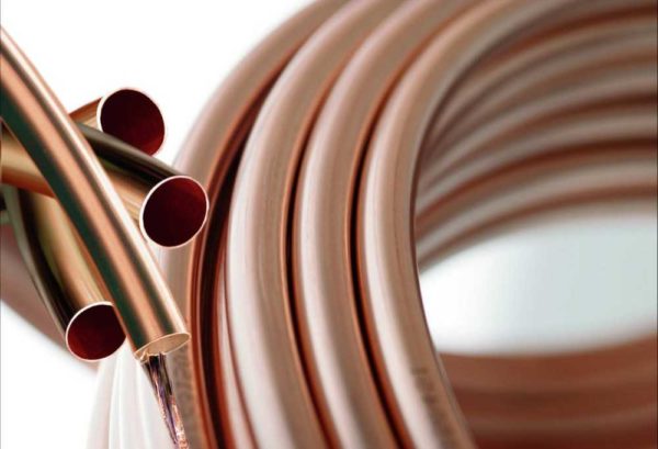 There are different copper pipes