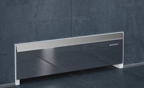 The wall drain for water draining has a different design