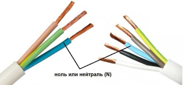 What color is the neutral wire? Blue or light blue