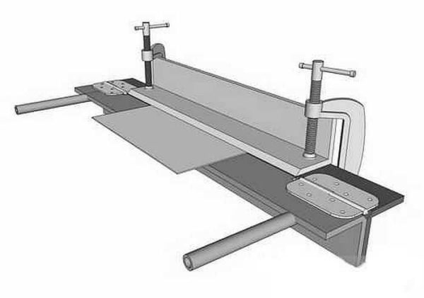 For bending sheet metal